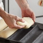 Baker's Lane 5 Compartment Sub Sandwich Silicone Bread Mold - 12