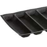 Baker's Lane 5 Compartment Sub Sandwich Silicone Bread Mold - 12