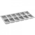 Baker's Lane 5 Compartment Sub Sandwich Silicone Bread Mold - 12