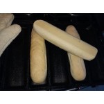 Baker's Lane 5 Compartment Sub Sandwich Silicone Bread Mold - 12