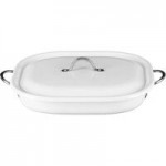 Bon Chef Country French X 5.7 Qt. Ombre Tangerine Sauce Pot with Cover 73303-OM-T Bon Chef Country French X 5.7 Qt. Ombre Tangerine Sauce Pot with Cover 73303-OM-T