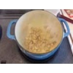 Lodge EC6D13 6 Qt. Oyster White Enameled Cast Iron Dutch Oven
