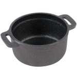 American Metalcraft CIPR42 9 oz. Pre-Seasoned Mini Cast Iron Pot with Cover American Metalcraft CIPR42 9 oz. Pre-Seasoned Mini Cast Iron Pot with Cover