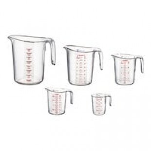 OXO 1056988 Good Grips 3-Piece Clear Angled Measuring Cup Set