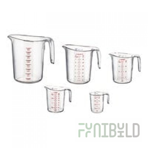 OXO 1056988 Good Grips 3-Piece Clear Angled Measuring Cup Set