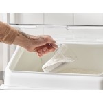 Baker's Lane 12.6 Gallon / 200 Cup Shelf Ingredient Bin with Flip Lid, Label Sheet, and Scoop