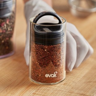 Prepara Evak Compact 0.188 Qt. Clear Glass Round Airtight Food Storage Container with Push Down Lid 3008 Prepara Evak Compact 0.188 Qt. Clear Glass Round Airtight Food Storage Container with Push Down Lid 3008