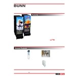 Bunn 37900.0008 JDF-2S 2 Flavor Cold Beverage Juice Dispenser with Lit Door