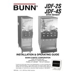 Bunn 37900.0008 JDF-2S 2 Flavor Cold Beverage Juice Dispenser with Lit Door