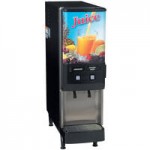 Bunn 37900.0008 JDF-2S 2 Flavor Cold Beverage Juice Dispenser with Lit Door