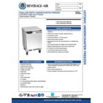 Beverage-Air UCF20HC-24-25-104 20 Beverage-Air UCF20HC-24-25-104 20