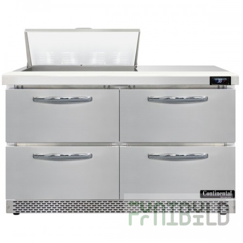 Continental Refrigerator SW48-N-8-FB-D 48