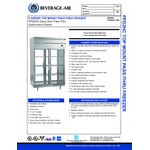 Beverage-Air P-Series PFD2HC-1BG 52 1/8