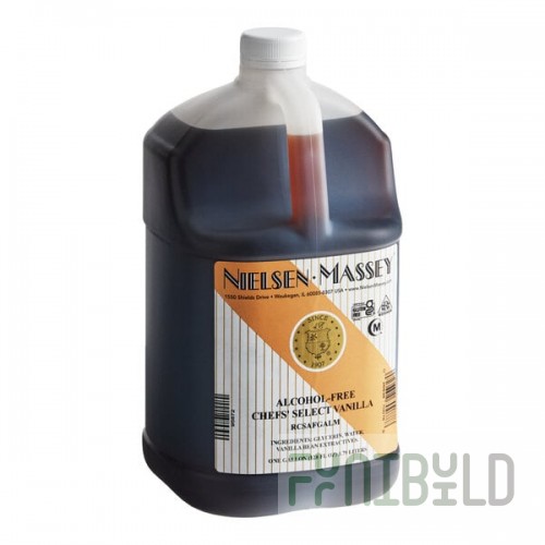 Nielsen-Massey Chef's Select Alcohol-Free Vanilla 1 Gallon - 4/Case