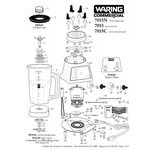 Waring 007509 Drive Coupling for Blenders Waring 007509 Drive Coupling for Blenders