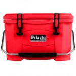 Grizzly Cooler Orange 20 Qt. Outdoor Merchandiser / Cooler