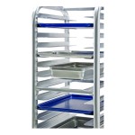 New Age Industrial Lifetime Series 18-Pan Full-Size Wide-Angle Aluminum Roll-In Rack 4338