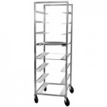 Channel AXD-OT-6D 20 Pan Double Heavy-Duty Aluminum Oval Pan Rack - Assembled