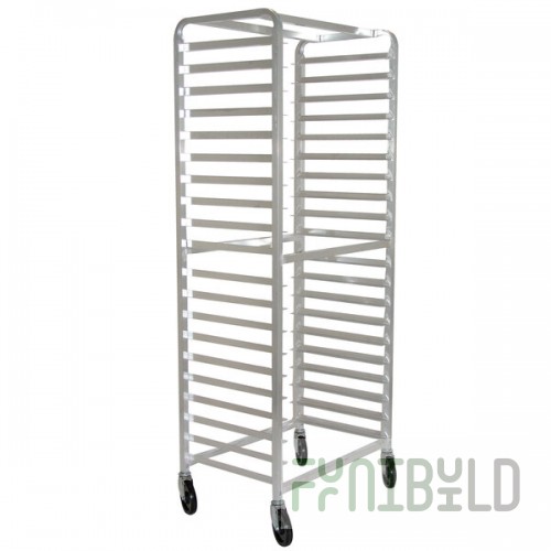 Advance Tabco PR18-3WS 18 Pan Side Load Bun / Sheet Pan Rack - Assembled