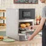 Merrychef conneX12 High Power Stainless Steel Finish High-Speed Oven - 208-240V Merrychef conneX12 High Power Stainless Steel Finish High-Speed Oven - 208-240V