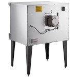 Vulcan VC4EDG Single Deck Full Size Electric Convection Oven with Solid State Controls and Legs - 480V, Field Convertible, 12.5 kW
