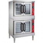 Vulcan VC4EDG Single Deck Full Size Electric Convection Oven with Solid State Controls and Legs - 480V, Field Convertible, 12.5 kW