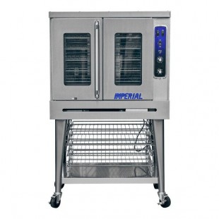 Imperial Range PCVDG-1 Pro Series Single-Deck Two-Door Bakery Depth Natural Gas Convection Oven - 80,000 BTU Imperial Range PCVDG-1 Pro Series Single-Deck Two-Door Bakery Depth Natural Gas Convection Oven - 80,000 BTU