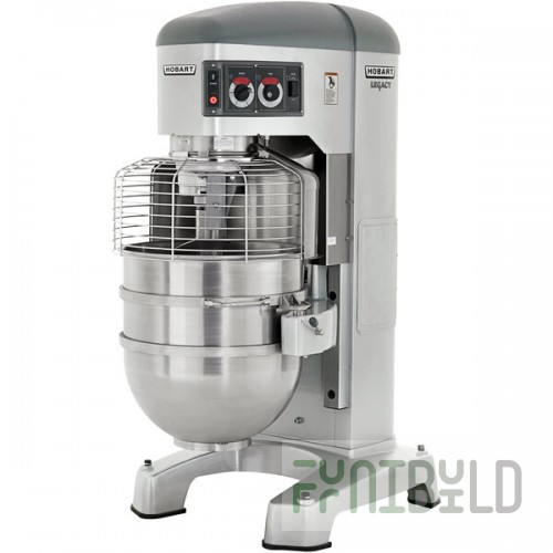 Hobart Legacy HL1400-1 140 Qt. Planetary Floor Mixer with Guard - 240V, 3 Phase, 5 hp