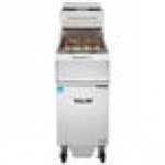 Vulcan 1VK65AF-2 PowerFry5 65-70 lb. Liquid Propane Floor Fryer with Solid State Analog Controls and KleenScreen Filtration System - 80,000 BTU Vulcan 1VK65AF-2 PowerFry5 65-70 lb. Liquid Propane Floor Fryer with Solid State Analog Controls and KleenScreen Filtration System - 80,000 BTU