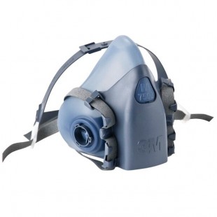 3M 7502 Half Facepiece Reusable Respirator with Cool Flow Valve - Medium 3M 7502 Half Facepiece Reusable Respirator with Cool Flow Valve - Medium