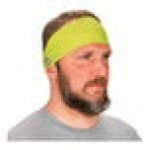 Ergodyne Chill-Its 6634 Hi-Vis Lime Performance Knit Evaporative Cooling Headband 12703 Ergodyne Chill-Its 6634 Hi-Vis Lime Performance Knit Evaporative Cooling Headband 12703