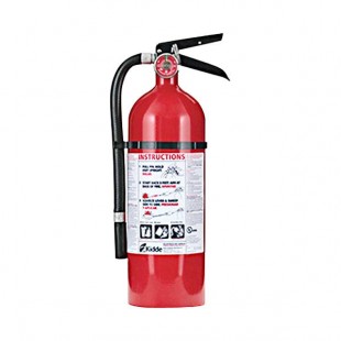 Kidde Pro 210 21033044 4 lb. ABC Multipurpose Fire Extinguisher with Wall Hook - UL Rating 2-A:10-B:C Kidde Pro 210 21033044 4 lb. ABC Multipurpose Fire Extinguisher with Wall Hook - UL Rating 2-A:10-B:C