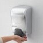 San Jamar SF970SS Summit Rely Silver Manual Foam Hand Soap and Sanitizer Dispenser - 5 3/16 San Jamar SF970SS Summit Rely Silver Manual Foam Hand Soap and Sanitizer Dispenser - 5 3/16