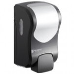 San Jamar SF970SS Summit Rely Silver Manual Foam Hand Soap and Sanitizer Dispenser - 5 3/16 San Jamar SF970SS Summit Rely Silver Manual Foam Hand Soap and Sanitizer Dispenser - 5 3/16