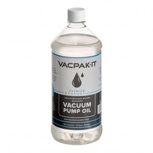 VacPak-It Premium Synthetic Vacuum Packaging Machine Pump Oil - 1 Qt.