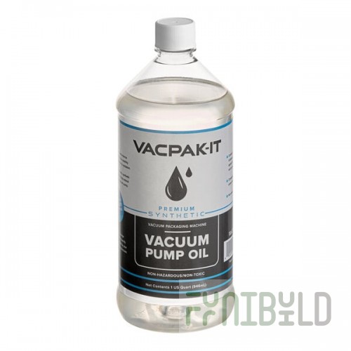 VacPak-It Premium Synthetic Vacuum Packaging Machine Pump Oil - 1 Qt.