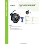 Regency Open Powder-Coated Steel Hose Reel with 15' x 3/8 Regency Open Powder-Coated Steel Hose Reel with 15' x 3/8