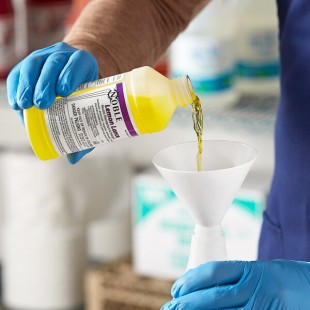 Noble Chemical 10 oz. Lemon Lance Concentrated Disinfectant and Detergent Cleaner - Sample Noble Chemical 10 oz. Lemon Lance Concentrated Disinfectant and Detergent Cleaner - Sample