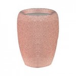Wausau Tile TF1185 Westlake 42 Gallon Concrete Round Trash Can with Aluminum Funnel Top Wausau Tile TF1185 Westlake 42 Gallon Concrete Round Trash Can with Aluminum Funnel Top