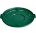 Carlisle 84103309 Bronco 32 Gallon Green Flat Round Trash Can Lid Carlisle 84103309 Bronco 32 Gallon Green Flat Round Trash Can Lid