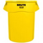 Rubbermaid® 1779739 BRUTE 55 Gallon Black Executive Round Trash Can