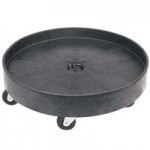 Rubbermaid® 1779739 BRUTE 55 Gallon Black Executive Round Trash Can