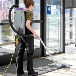 ProTeam 107744 Super Coach Pro 10 Qt. Backpack Vacuum with 101338 Two-Piece Wand and 107016 Xover Floor Tool - 120V ProTeam 107744 Super Coach Pro 10 Qt. Backpack Vacuum with 101338 Two-Piece Wand and 107016 Xover Floor Tool - 120V