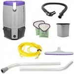 ProTeam 107744 Super Coach Pro 10 Qt. Backpack Vacuum with 101338 Two-Piece Wand and 107016 Xover Floor Tool - 120V ProTeam 107744 Super Coach Pro 10 Qt. Backpack Vacuum with 101338 Two-Piece Wand and 107016 Xover Floor Tool - 120V