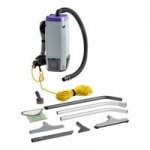 ProTeam 107744 Super Coach Pro 10 Qt. Backpack Vacuum with 101338 Two-Piece Wand and 107016 Xover Floor Tool - 120V ProTeam 107744 Super Coach Pro 10 Qt. Backpack Vacuum with 101338 Two-Piece Wand and 107016 Xover Floor Tool - 120V