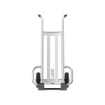 Valley Craft 1,000 lb. Aluminum Mini Pallet Truck with Mold-On Rubber Wheels F84752A9 Valley Craft 1,000 lb. Aluminum Mini Pallet Truck with Mold-On Rubber Wheels F84752A9