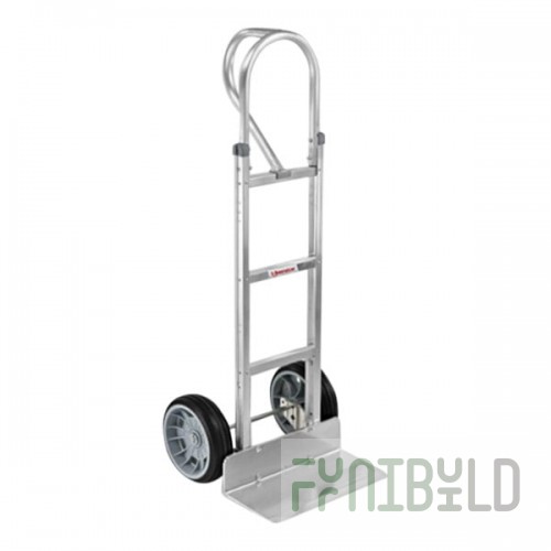 B&P Manufacturing Liberator 500 lb. Straight Back Hand Truck with Vertical-Grip Straight Loop Handle and 10