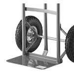 Lavex 600 lb. Gray Hand Truck With 10 Lavex 600 lb. Gray Hand Truck With 10
