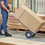 Lavex 600 lb. Gray Hand Truck With 10 Lavex 600 lb. Gray Hand Truck With 10