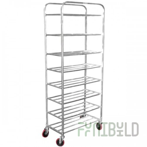 Winholt UNAL-8-WEG Eight Shelf Narrow Universal Cart